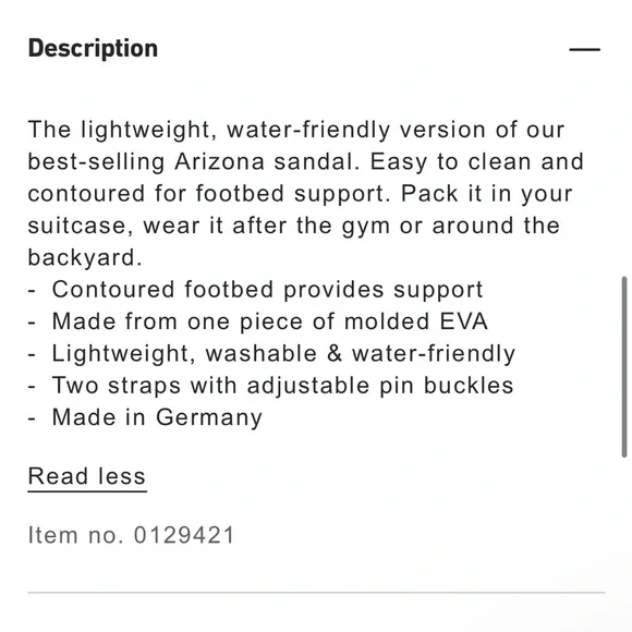 Brand New Birkenstock Arizona Essentials
EVA sandal - Picture 4 of 7